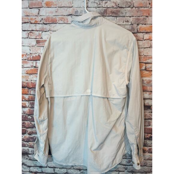 white gander mountain guide series button up shirt fishing men's size medium - Picture 7 of 14